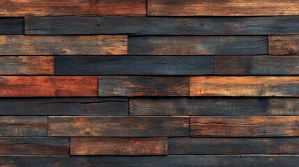 Fototapeta premium Rustic Reclaimed Wood Wall Paneling Texture