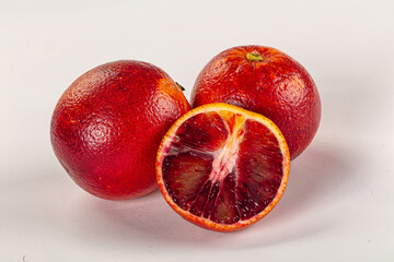 Red sweet juicy orange fruit