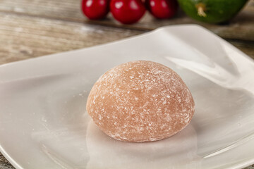 Japanese rice dessert mochi cake