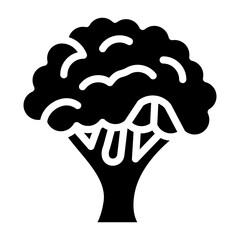 Royal Oak Tree Vector Design Icon Style