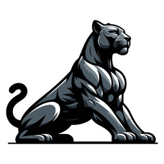 Puma vector and illustration.