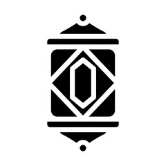 Elf Lantern Vector Design Icon Style