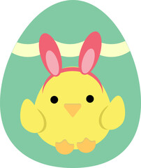 Chicky Bunny Surprise Easter egg