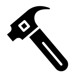 Hammer Vector Design Icon Style