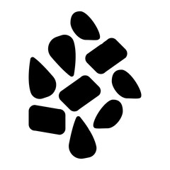 Gravel Vector Design Icon Style