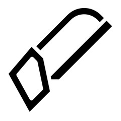 Hacksaw Vector Design Icon Style