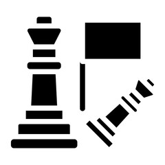 Defeat Vector Design Icon Style