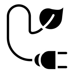 Green Technology Vector Design Icon Style