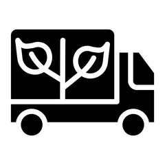 Green Transportation Vector Design Icon Style