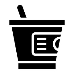 Greek Yogurt Vector Design Icon Style