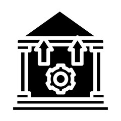 Government Efficiency Vector Design Icon Style