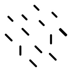 Sprinkles Vector Design Icon Style