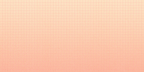 Abstract checkered gradient background. Noisy grainy texture retro style backdrop. Square grid paper sheet layout. Notebook page, memo, diary sheet template design