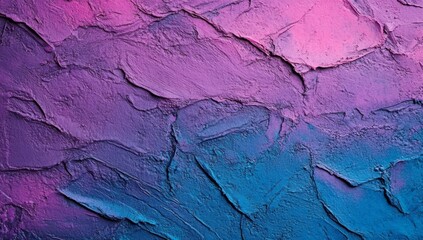 Naklejka premium Blue and purple hues are incorporated into a grainy gradient abstract background to produce a visually textured backdrop