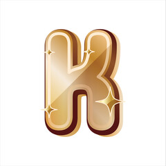 Obraz premium Luxury Alphabet