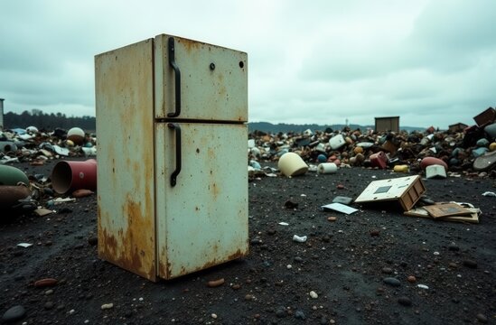 Environmental impact and recycling challenges in modern waste management