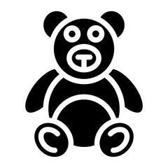 Teddy Bear Vector Design Icon Style