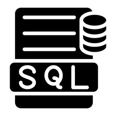SQL Vector Design Icon Style