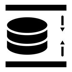 Data Compression Vector Design Icon Style
