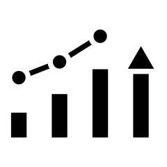 Growth Strategy Vector Design Icon Style