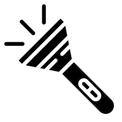 Torch Vector Design Icon Style