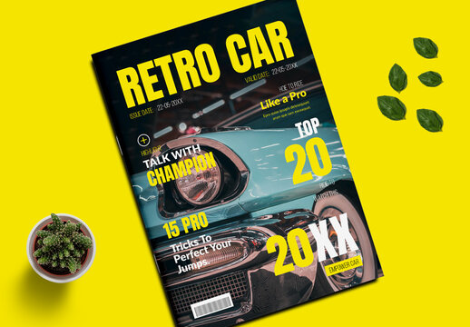 Aesthetic Magazine Cover Template
