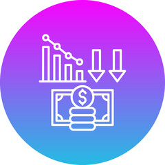Obraz premium Loss Icon