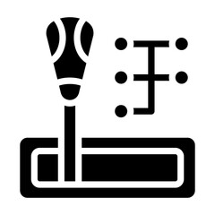 Racing Gear Vector Design Icon Style