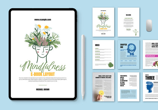 E Book Design For Mental Health And Mindfulness