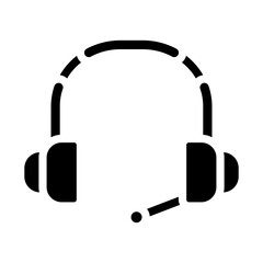 Headphones Vector Design Icon Style