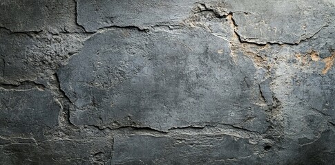 The rough texture of the weathered concrete wall surface lends itself to a gritty urban aesthetic, characterized by deep shadows and a pronounced industrial character