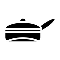 Roasting Pan Vector Design Icon Style