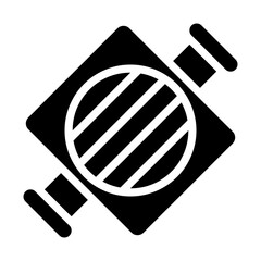Grill Vector Design Icon Style