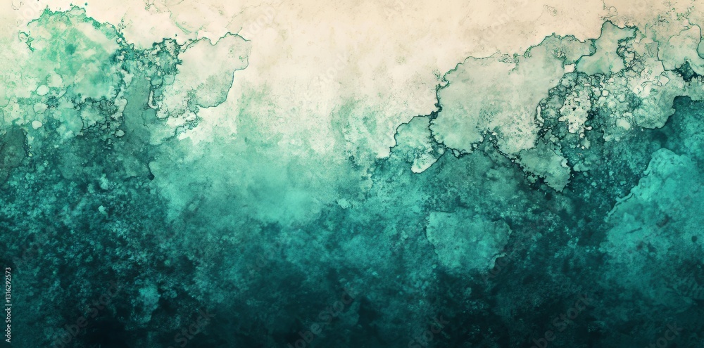 Poster a textured border with open space for graphic design layouts is formed using the watercolor frame te