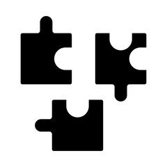 Puzzle Vector Design Icon Style