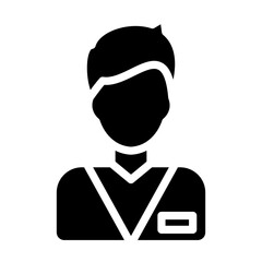 Business Man Vector Design Icon Style