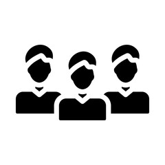 Team Work Vector Design Icon Style