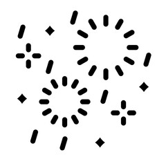 Fireworks Vector Design Icon Style