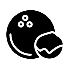 Coconut Vector Design Icon Style