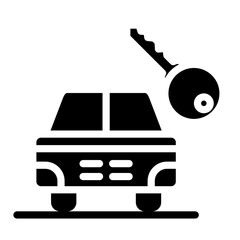 Car rental Vector Design Icon Style
