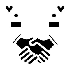 Obraz premium Engagement Vector Design Icon Style