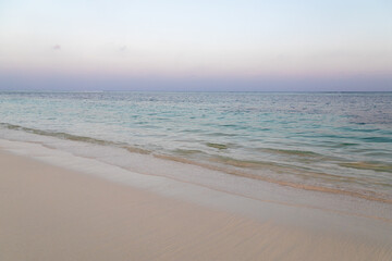 Obraz premium Beach at sunset