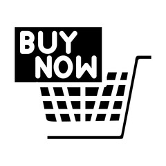 Shop Now Vector Design Icon Style