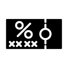 Coupon Code Vector Design Icon Style