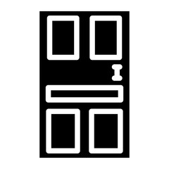 Door Vector Design Icon Style