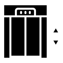 Elevator Vector Design Icon Style