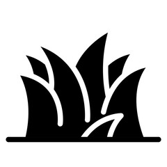 Lawn Vector Design Icon Style