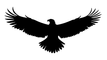 eagle in the sky, vector silhouette eagle, bird, vector, silhouette, eagle, wing, flying, animal, illustration, wings, dove, black, feather, nature, fly, flight, symbol, tattoo, hawk, pigeon, falcon, 
