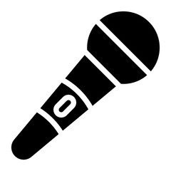 Microphone Vector Design Icon Style
