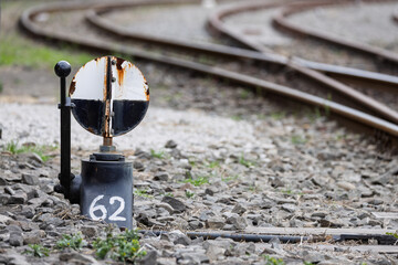 線路を分岐するポイント